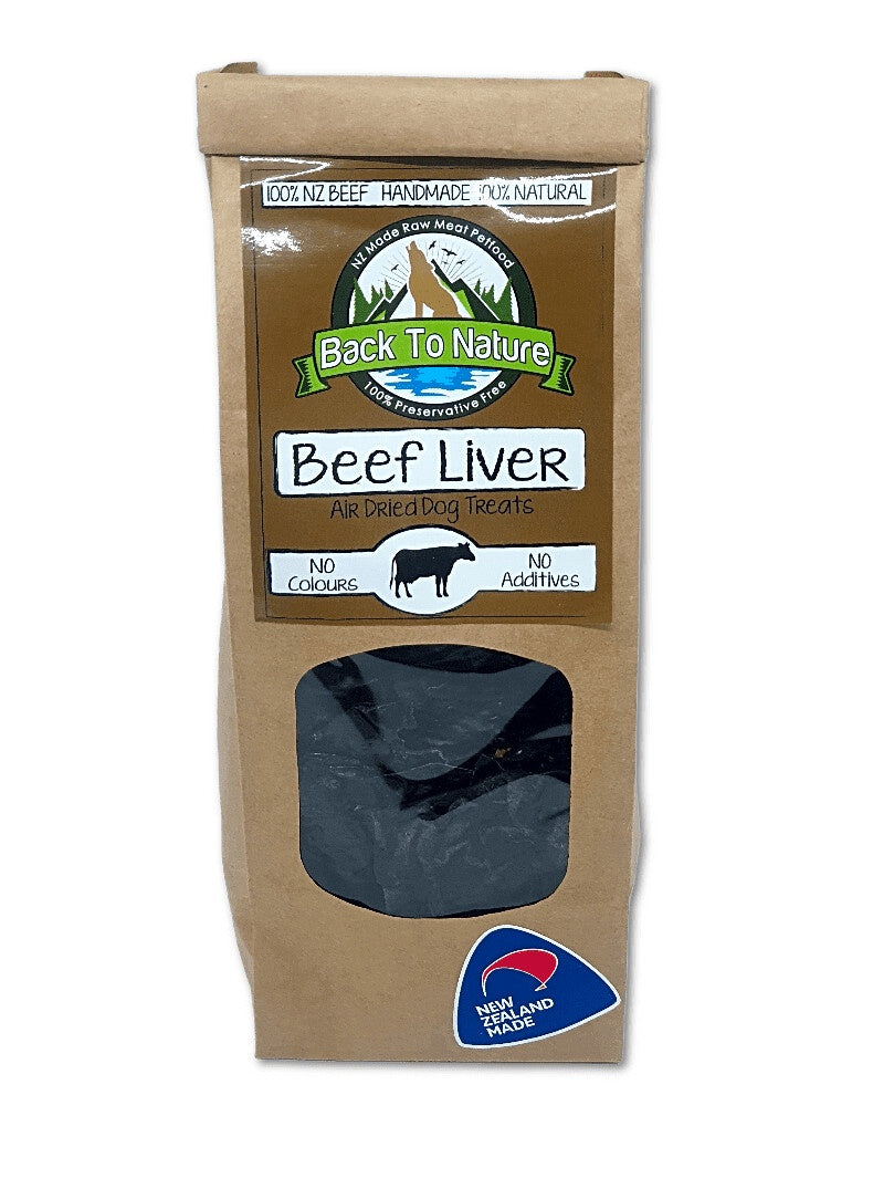 Beef Liver Treats - Back to Nature