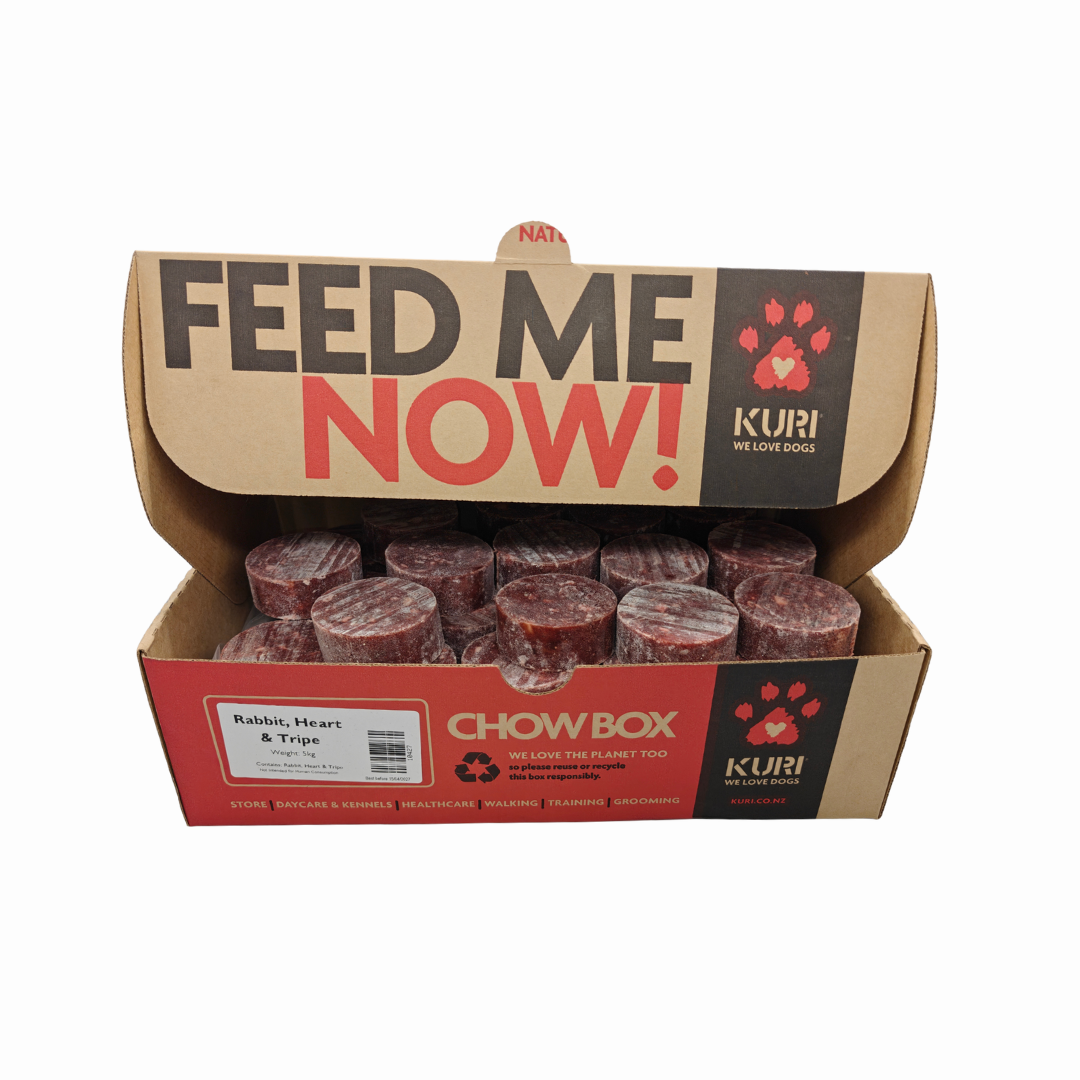Rabbit, Heart and Tripe Raw Dog Food