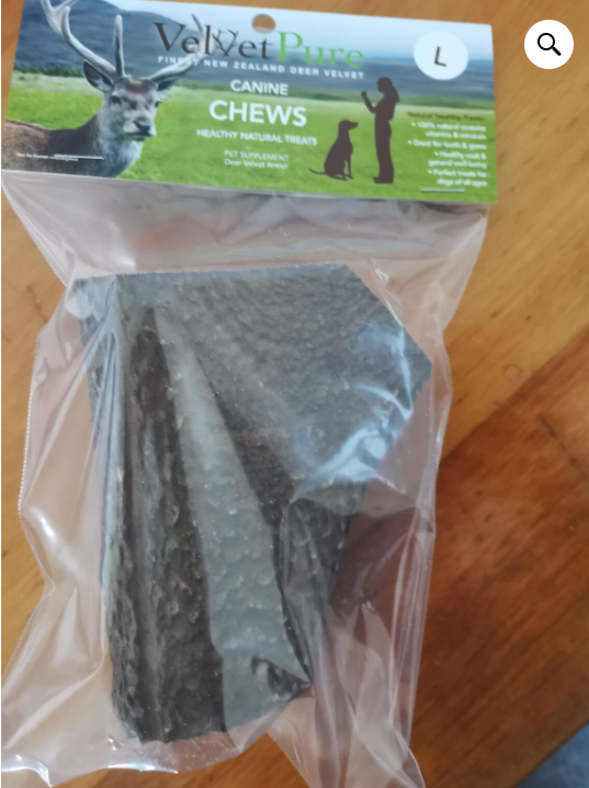 Velvet Pure Hard Antler Chew – Large