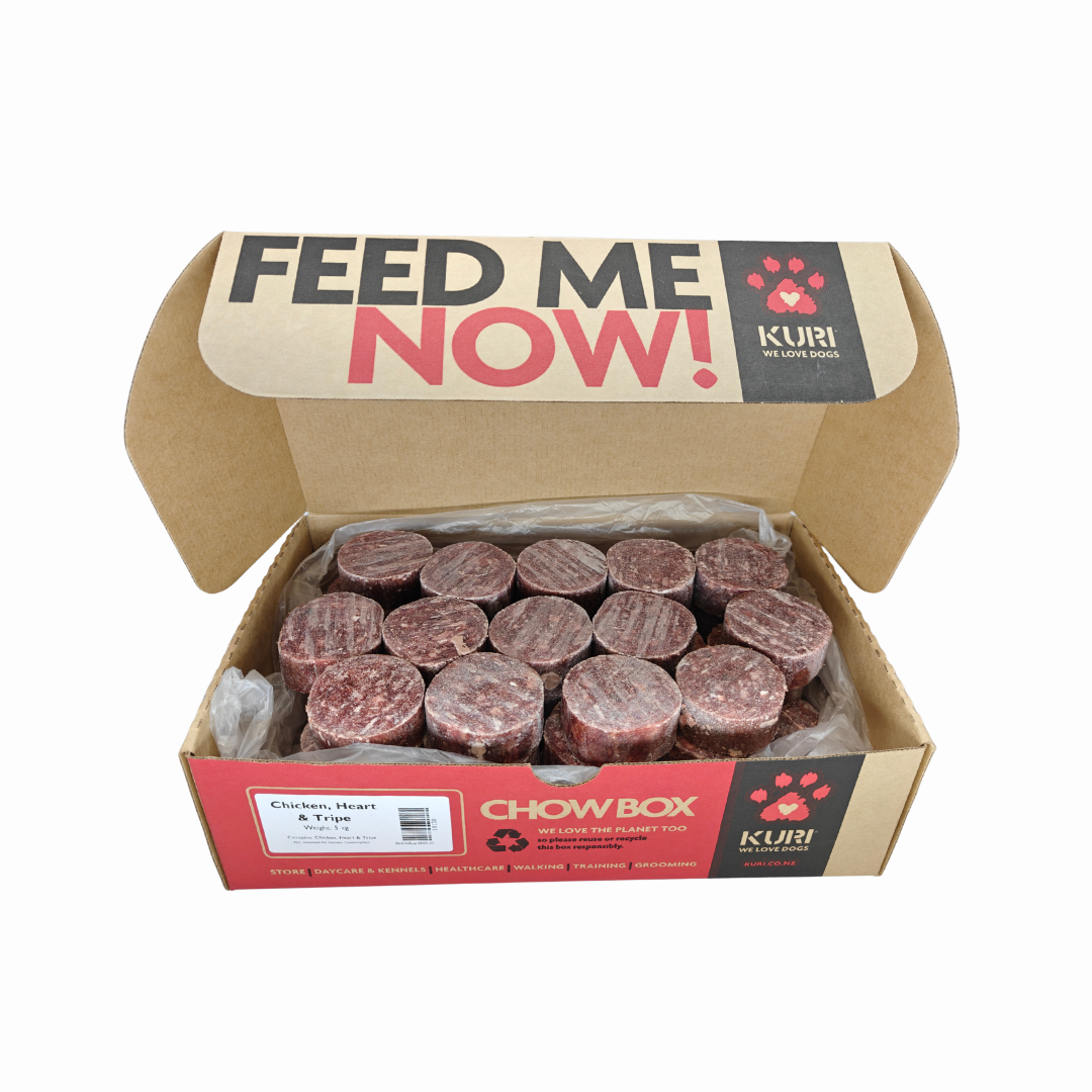 Chicken, Heart and Tripe Raw Dog Food