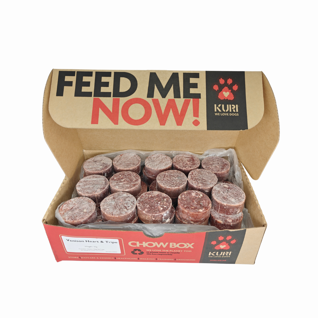 Venison, Heart and Tripe Raw Dog Food