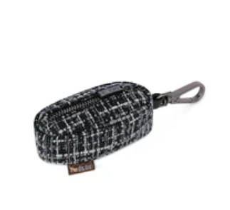 Poop Bag Dispenser - Tweed Black