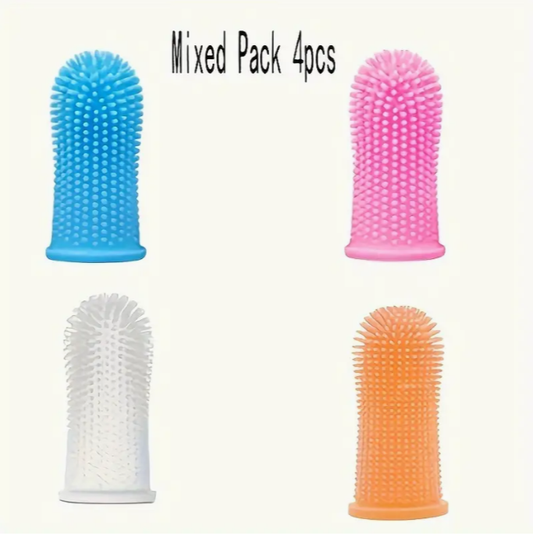 Finger Toothbrushes 4pk